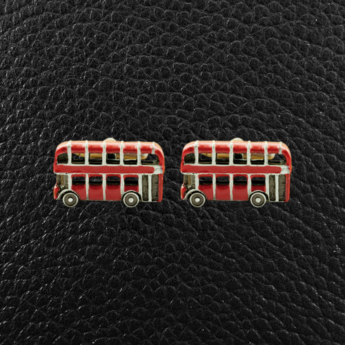 Double Decker Bus Cufflinks