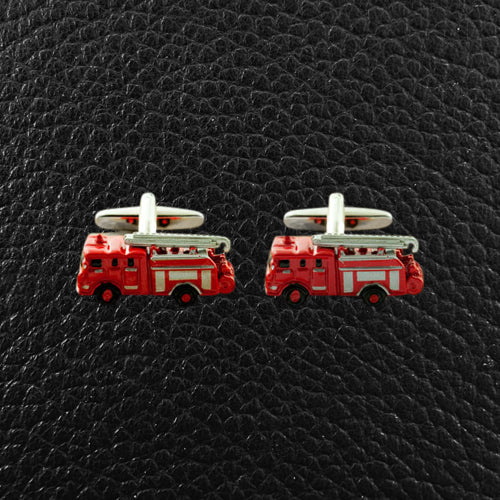 Fire Truck Cufflinks