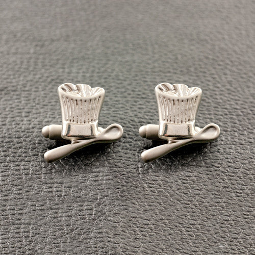 Chef's Hat & Spoon Cufflinks