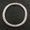 Three Row Diamond Necklace