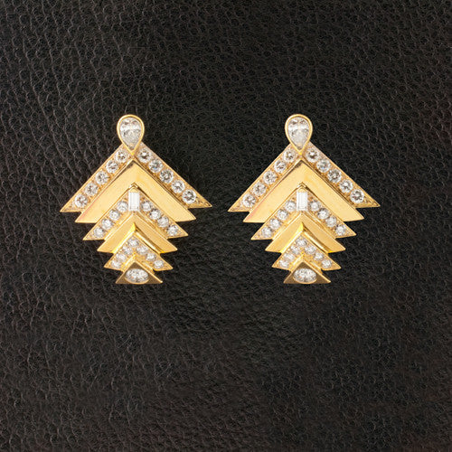 Diamond Estate Earrings