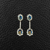 Montana Sapphire Necklace & Earring Set