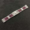 Ruby & Diamond Cartier Estate Bracelet