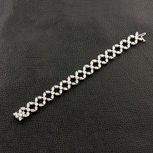 Diamond "X" Bracelet
