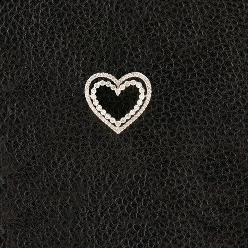 Diamond Double Heart Pendant
