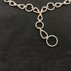 Diamond Link Necklace with Drop Feature