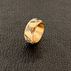 Diamond "X" Estate Wedding Band