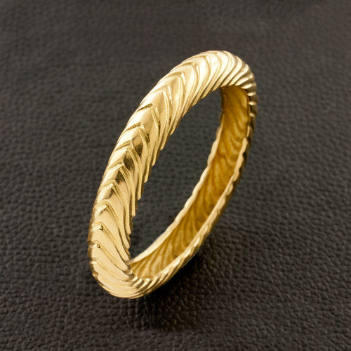 Yellow Gold Bangle Estate Bracelet