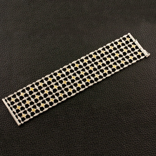 Yellow & White Diamond Luca Bracelet