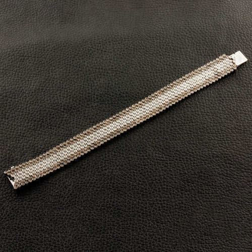 Brown & White Diamond Estate Bracelet