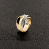 Diamond "X" Ring