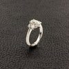 Three Oval Diamond Ring