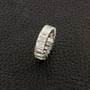 Emerald cut Diamond Eternity Band