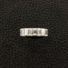 Emerald cut Diamond Eternity Band