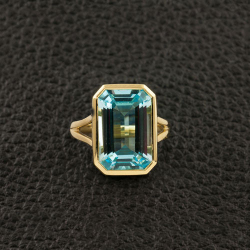 Blue Topaz Ring