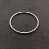 Slip-on Diamond Bangle Bracelet in White Gold
