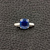 Cushion cut Sapphire Ring