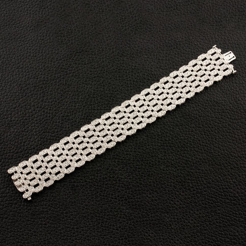 Five Row Diamond Bracelet