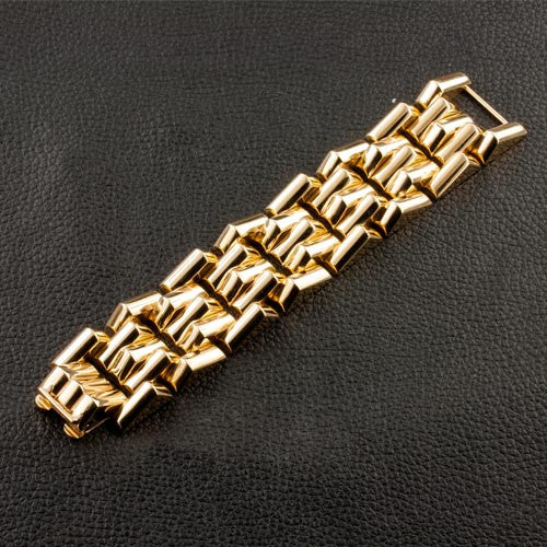 Gold Retro Estate Bracelet