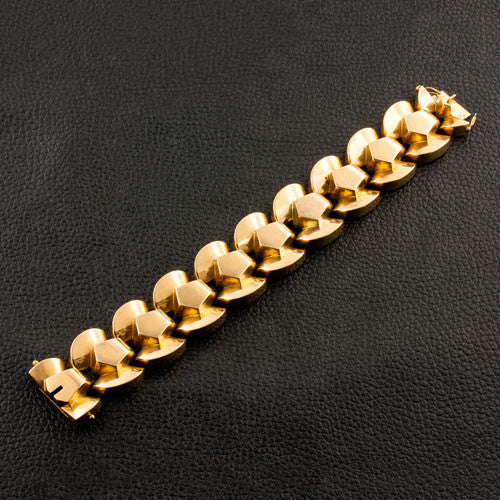 Gold French Estate Bracelet