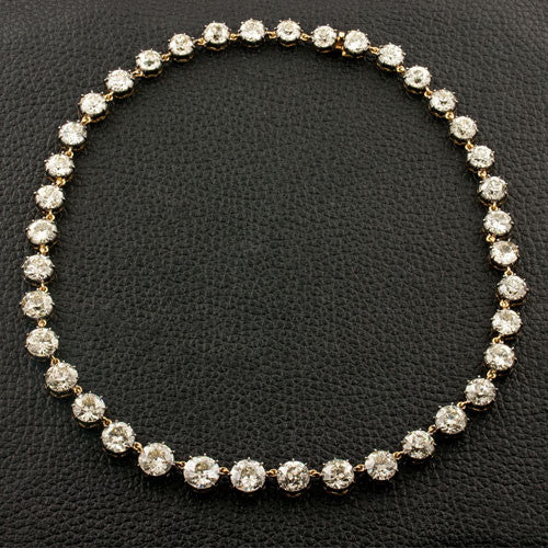 Round Diamond Necklace