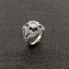 Sapphire & Diamond Ring
