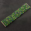 Yellow Diamond, Sapphire & Tsavorite Bracelet