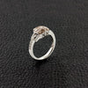 Brown & White Diamond Ring