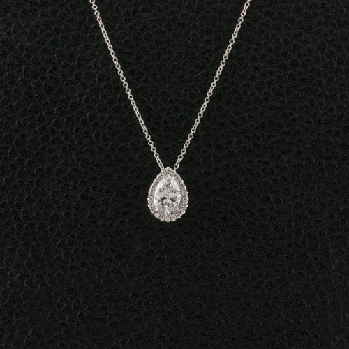 Pear shaped Diamond Pendant