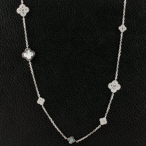 Diamond Clover Necklace