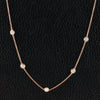 Rose Gold Diamonds by the Yard Necklace