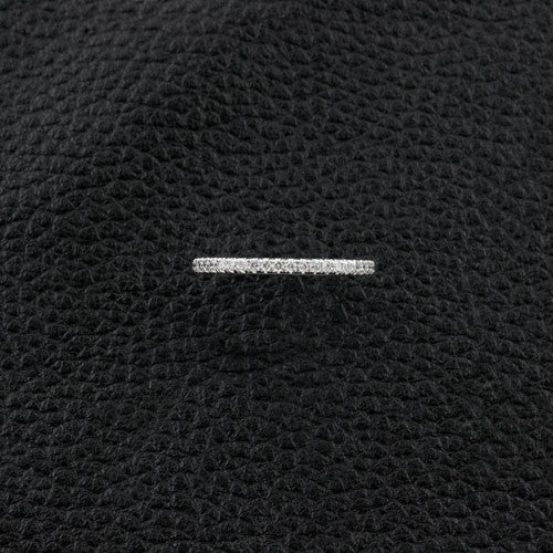 Slender Diamond Eternity Band