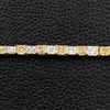 Yellow & White Diamond Bracelet