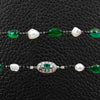Emerald & Pearl Necklace