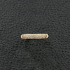 Three Row Diamond Band