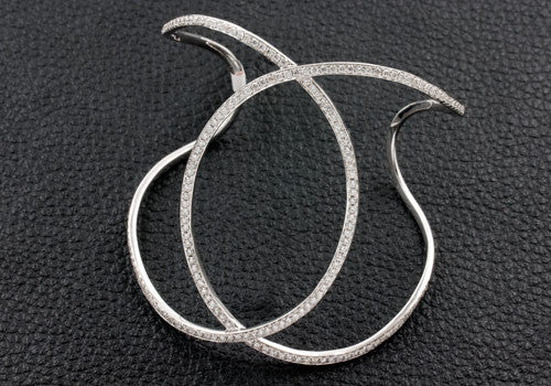 Openwork Diamond Cuff Bracelet