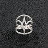 White Diamond Openwork Ring
