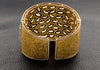 Yellow & White Diamond Cuff Bracelet