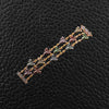Multi-color Gemstone Butterfly Bracelet