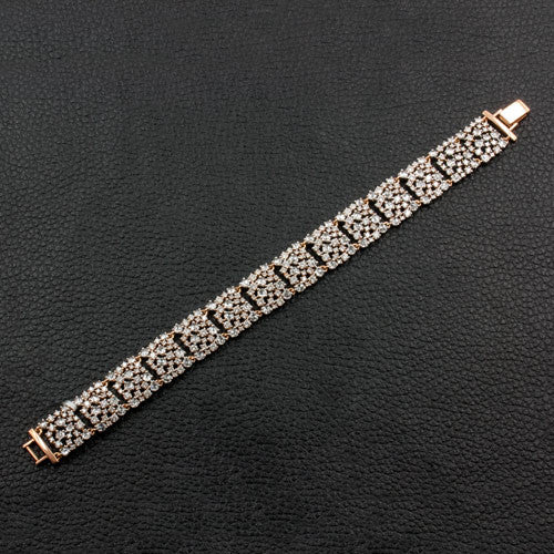 Diamond Bracelet in Rose Gold