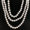Triple Strand Pearl Necklace