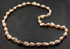 Peach Color Baroque Pearl Necklace