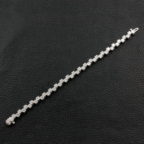 Diamond Offset Style Bracelet