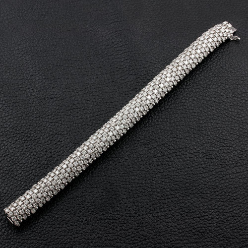 Domed Diamond Bracelet