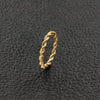 Platinum Twist Ring