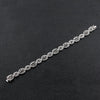 Oval Design Diamond Bracelet