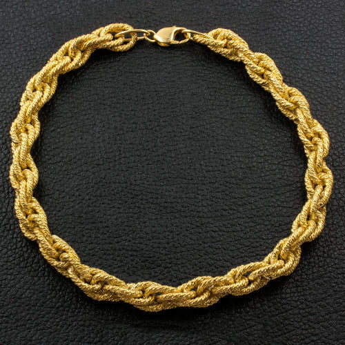 Double Twisted Link Necklace