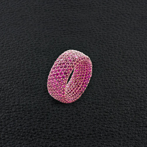Round Ruby Ring