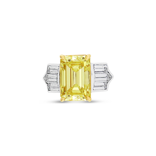 Yellow Diamond Ring