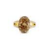 Brown Diamond Engagement Ring